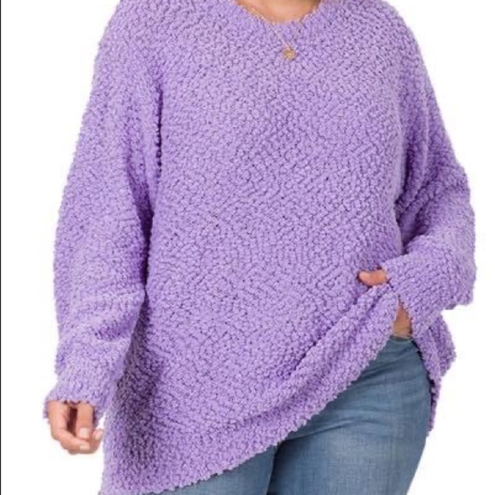 Zenana popcorn sweater